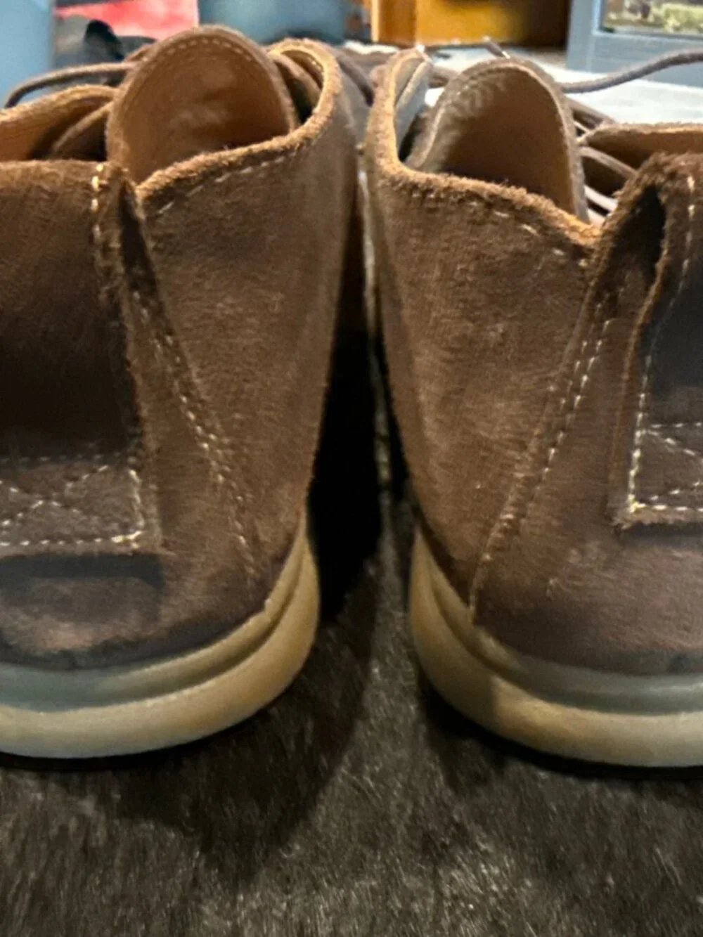 Johnnie-O Malibu Chukka Taupe Men's Shoes JMFW1300. Choose Size 12